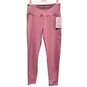 NWT Balance Collection Leggings Womens Size M High Waisted Leggings Mauve Soft